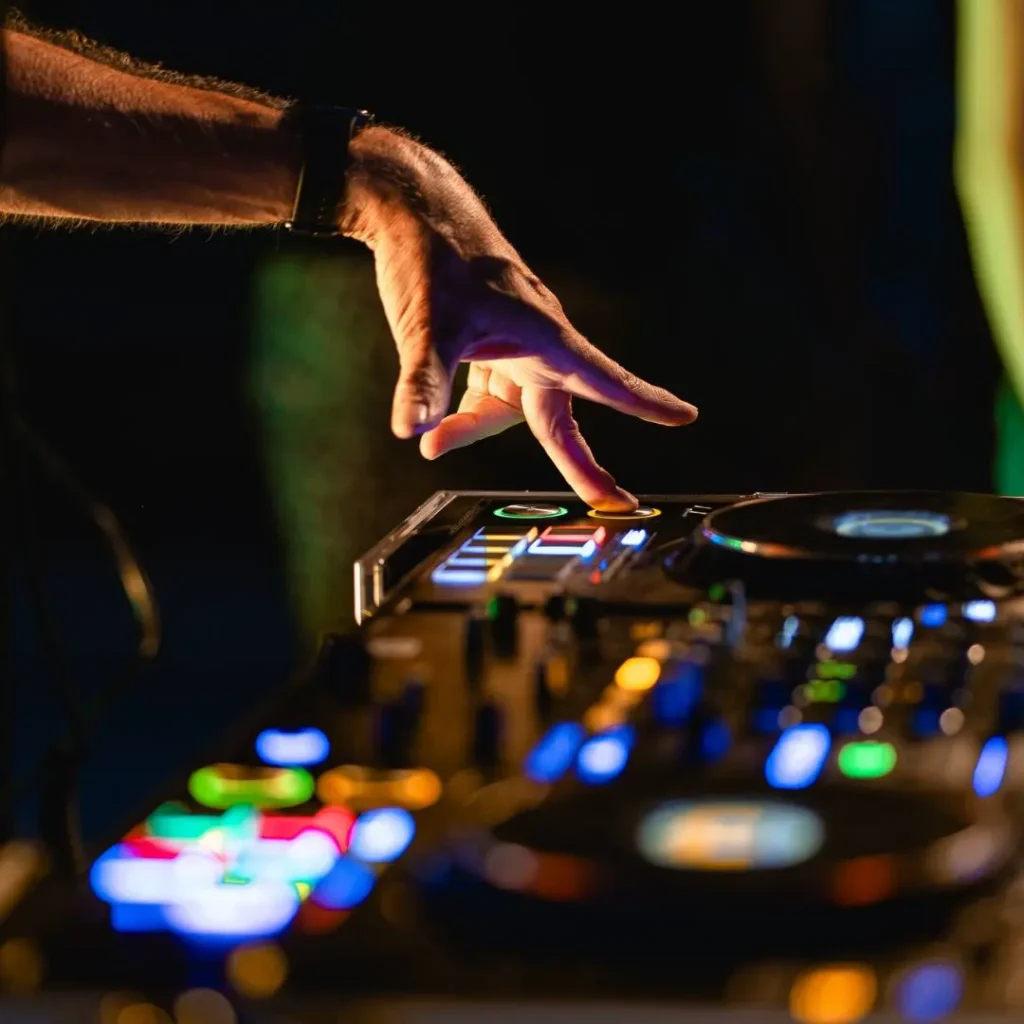 konsoleta dj, fot. Krzysztof Puda